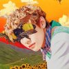 Flower Boy Art paint by numbers