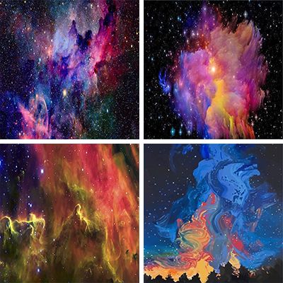 galaxy  painting by Numbers  