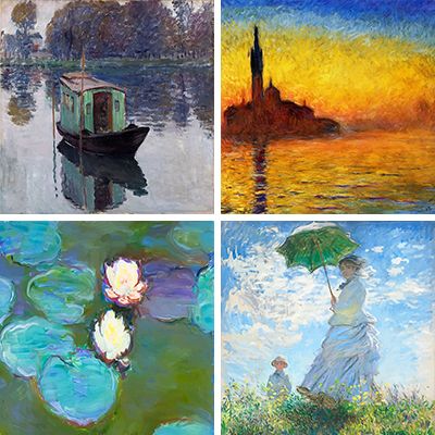 impressionism paint by Numbers