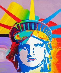 Statue Of Liberty Peter Max paint by numbers
