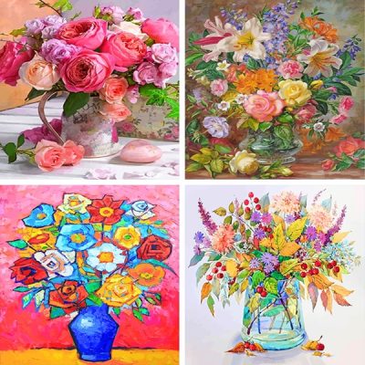 Vases Painting by numbers 