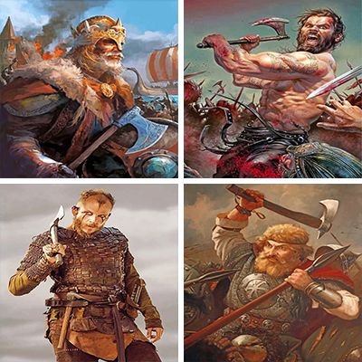 viking paint by Numbers