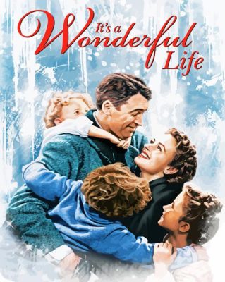 It's Wonderful Life Movie paint by numbers