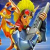 Jak And Daxter paint by numbers