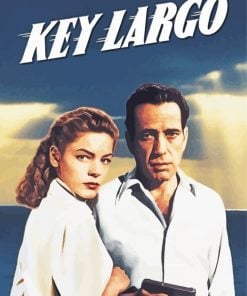 Key Largo Movie Poster paint by numbers