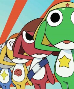Sgt Frog paint by numbers
