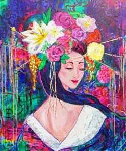 Turandot Lady paint by numbers