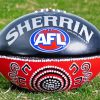 Aesthetic Afl Football paint by number