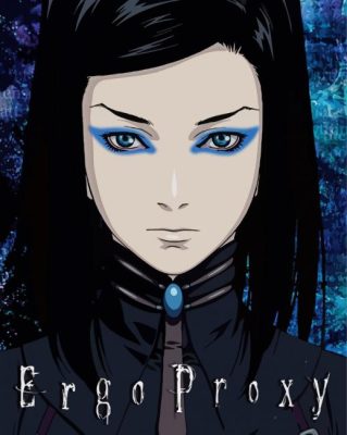 Ergo Proxy paint by numbers