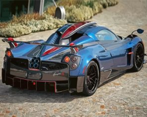 Pagani Huayra paint by numbers