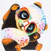 Colorful Baby Panda painting