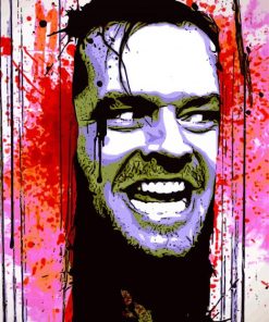 Here is Johnny Splatter paint by numbers