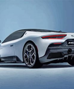 MC20 Maserati paint by numbers