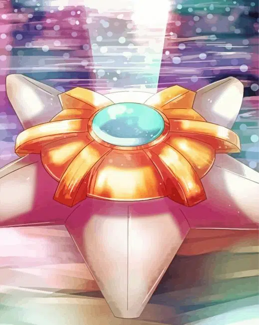 Starmie paint by numbers Starmie paint by numbers