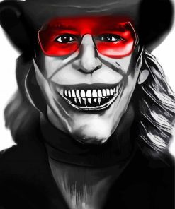 The Black Phone paint by numbers