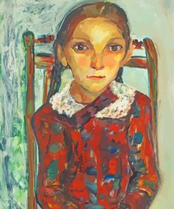 Girl By Irma Stern paint by numbers