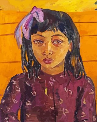 Malay Girl Irma Stern paint by numbers