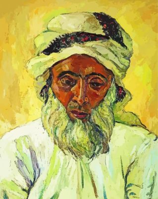 Old Man By Irman Stern paint by numbers