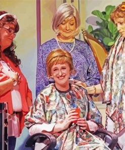 Steel Magnolias Drama paint by numbers