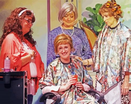 Steel Magnolias Drama paint by numbers