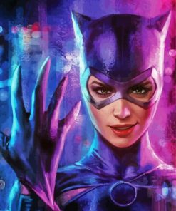 Selina Kyle Catwoman paint by numbers