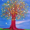 Summer Tree paint by numbers