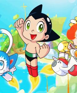 Astro Boy paint by numbers