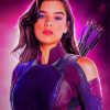 Hailee Steinfeld Kate Bishop paint by numbers