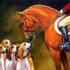 Horses And Hounds paint by numbers