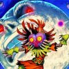 The Majoras Mask paint by numbers