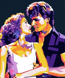Patrick Swayez paint by numbers