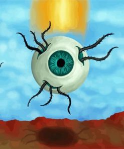 Sureal Eyes paint by numbers