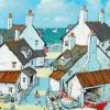 Aesthetic Fishing Village paint by numbers
