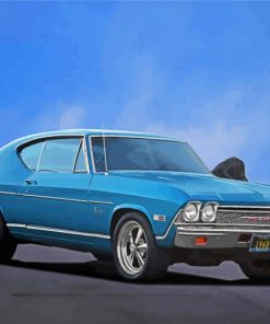 68 Chevelle paint by numbers