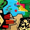Roberto Burle Marx Art paint by numbers