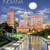 Indianapolis Poster paint by numbersess