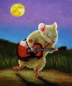 Rocking Under The Moon paint by numbers