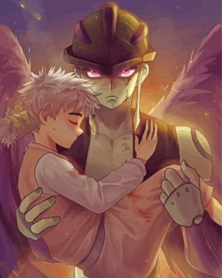 Meruem And Komugi paint by numbers