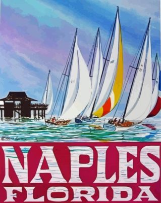 Naples Florida paint by numbers