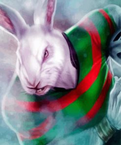Nrl South Sydney paint by numbers