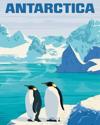 Antarctica Poster Paint By Number