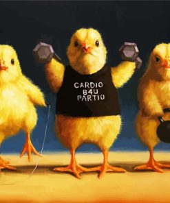 Bodybuilder Chicks paint by numbers