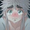 Crying Komugi paint by numbers