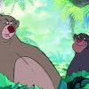 Bagheera And Baloo paint by numbers