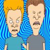 Beavis And Butthead CharactersBeavis And Butthead Characters paint by numbers