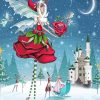 Chrsitmas Fairy paint by numbers