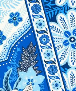 Delft Blue paint by numbers