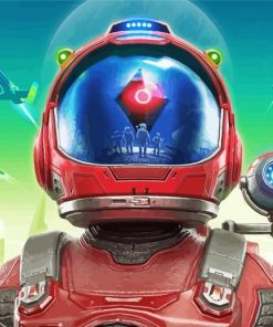 No Mans Sky paint by numbers