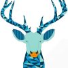 Stag Head paint by numbers