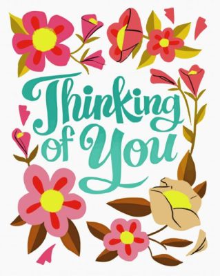 Thinking Of You paint by numbers